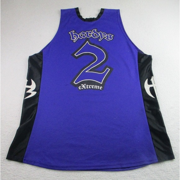 Vtg WWE 2004 Jeff Hardy Boyz‎ Jersey Mens 3XL Team Xtreme Basketball Logo